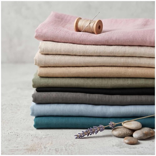 Leinen stoff washed linen - stoff,