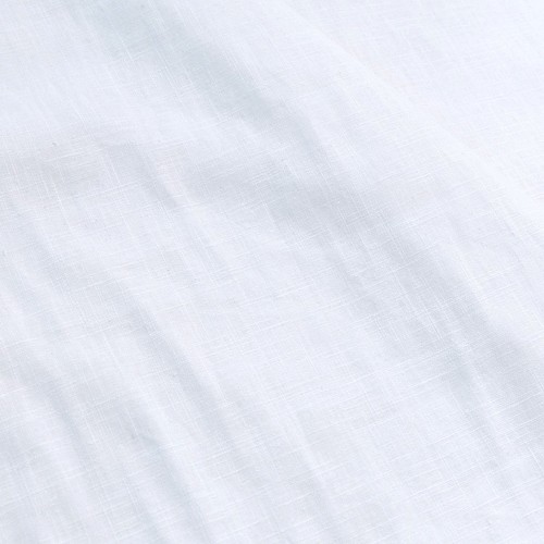 Weiß leinen stoff - weiß, kleid