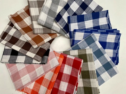 Gingham leinen kariert - gingham,